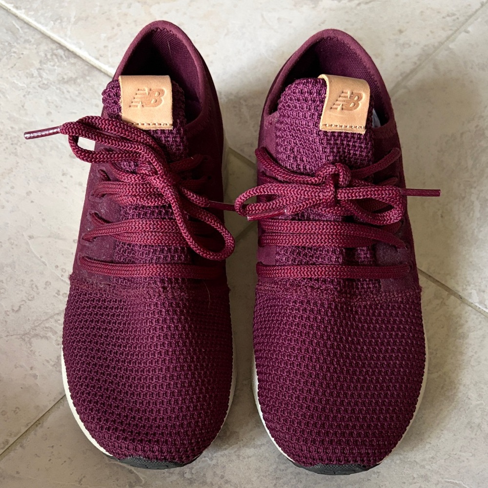 New Balance Burgundy Sneakers EUC